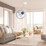 Detector Humo Cámara Espía 1MP Wifi Usos