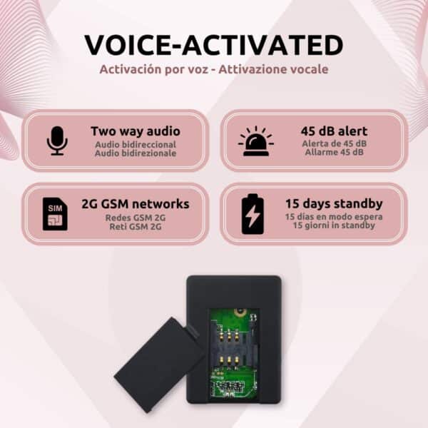 Mini Micrófono Espía GSM Características
