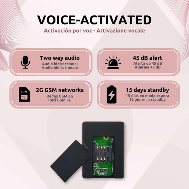 Mini Micrófono Espía GSM Características