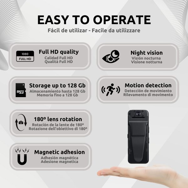 Cámara Espía Coche Full HD Características Z7