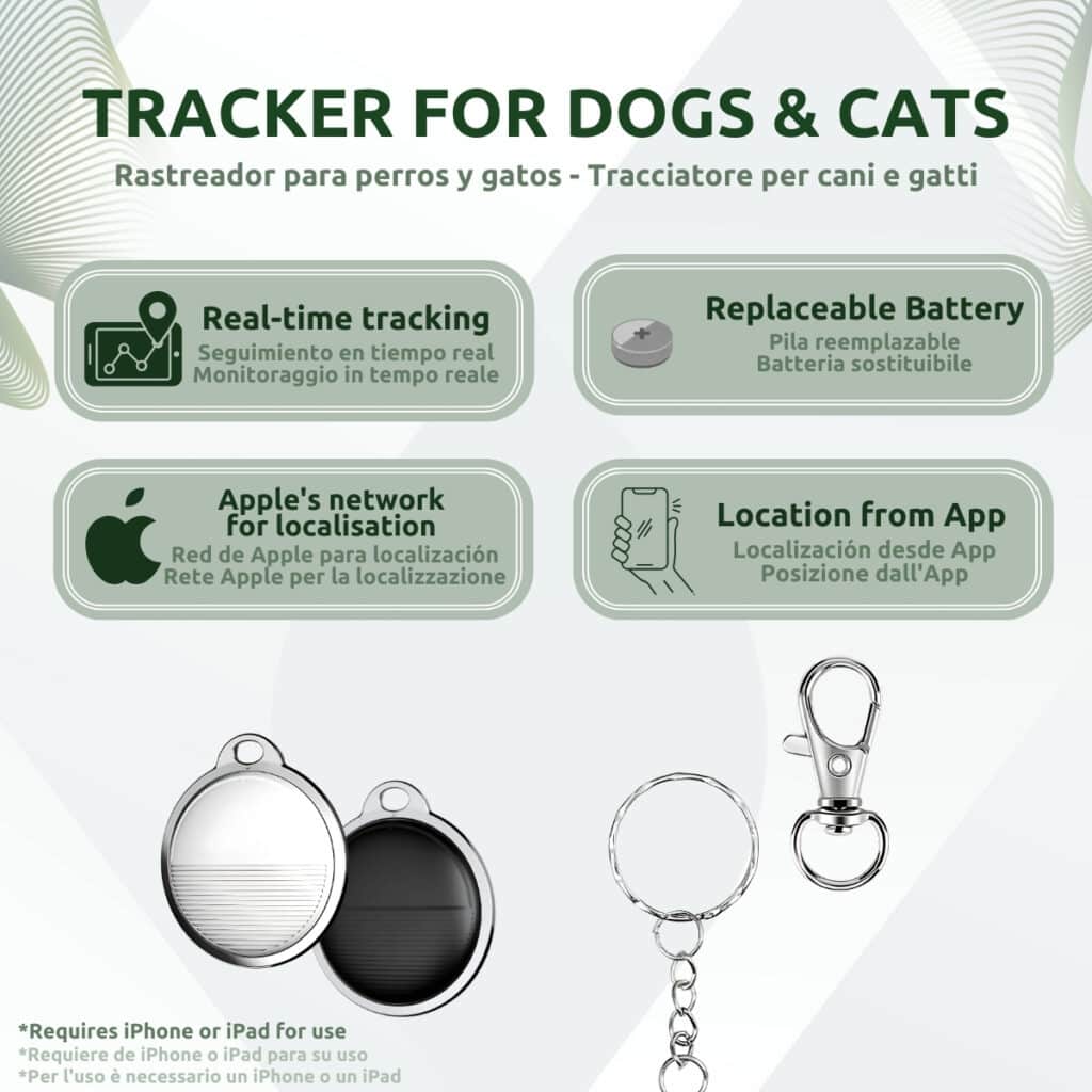 Localizador GPS para Perros y Gatos Características