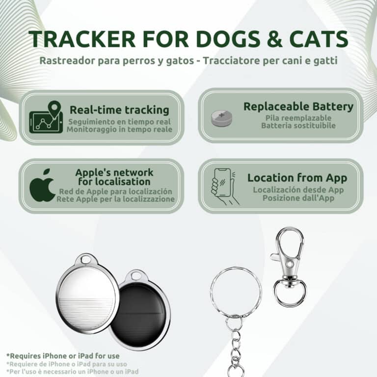 Localizador GPS para Perros y Gatos Características