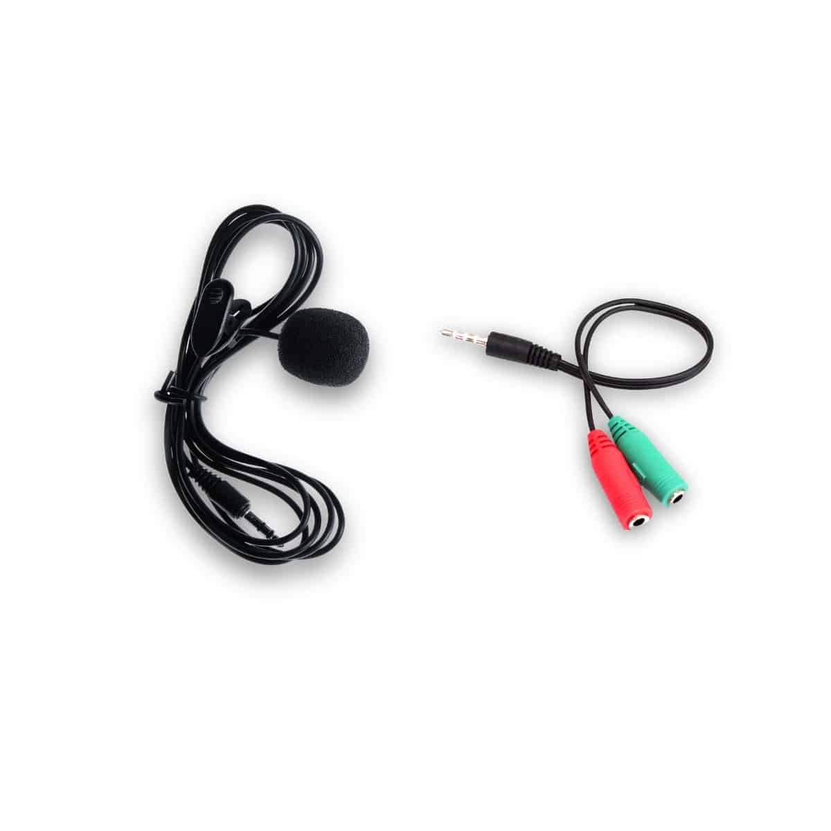 Micrófono Externo + Adaptador Micrófono Externo + Adaptador