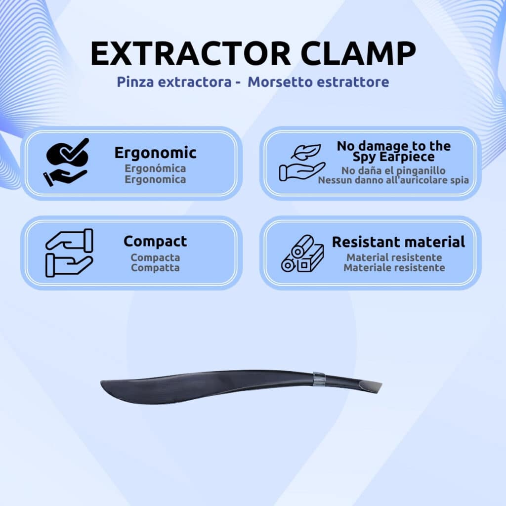 Pinza Extraer Pinganillo Características