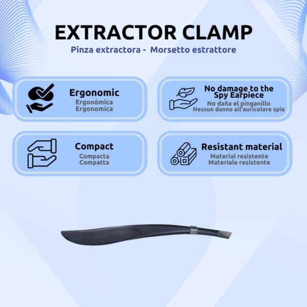 Pinza Extraer Pinganillo Características