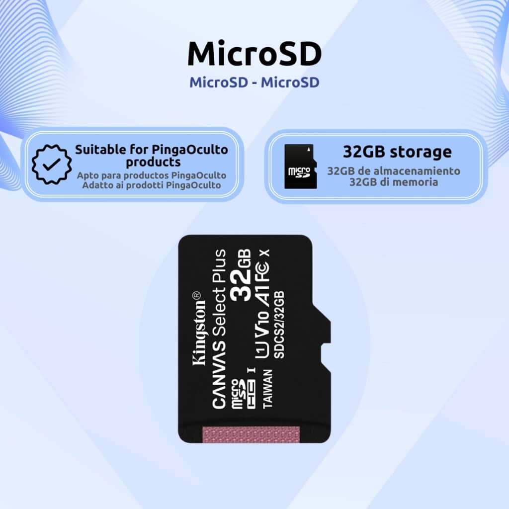 microSD 3264128GB Clase 10 32GB Características