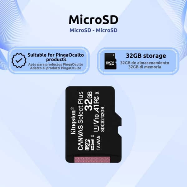 microSD 3264128GB Clase 10 32GB Características