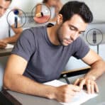 Bolígrafo Cámara Espía Wifi Oculto Para Exámenes + Pieza Bluetooth Vip Pro SuperMini Uso