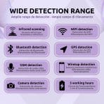 Detector de Frecuencias - Cámaras, Micrófonos, GSM, Wifi, Bluetooth - Imagen 2