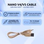 Cable USB Nano V4-V5-Bolígrafo V4-V5 Características