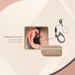 Pinganillo Walkie Talkie Supraural Contenido