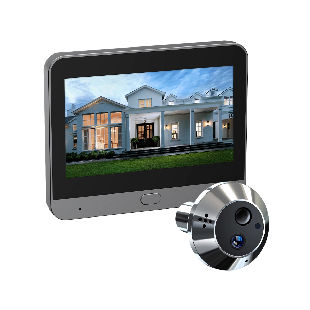 Cámara Espía Mirilla Full HD Wifi PD6 Cámara Espía Mirilla Full HD Wifi PD6