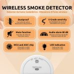Detector de Humo Alarma CARACTERÍSTICAS