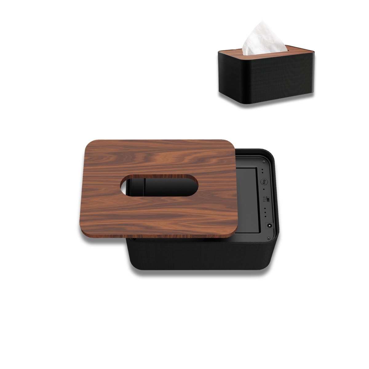 Inhibidor Micrófono Caja Pañuelos Inhibidor Micrófono Caja Pañuelos